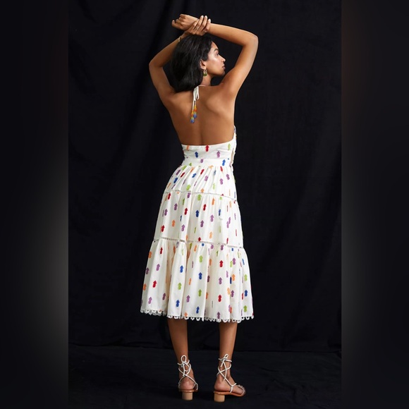 Farm Rio Pineapple Midi Dress - Picture 2 of 7